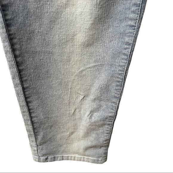 Soft Surroundings Straight Corduroy Pants Sz 8 in Light Blue Style 2AR92 - Picture 2 of 7
